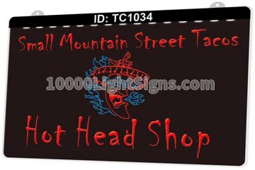 TC1034 Small Mountain Street Tacos Hot Head Shop