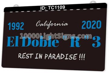 TC1109 California El Doble R 3 Rest in Paradise
