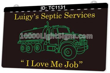 TC1131 Luigy's Septic Services Truck