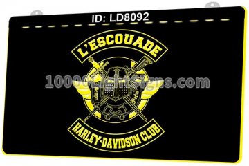 LD8092 Harley Davidson Motor Cycles Club