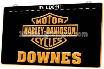 LD8111 Harley Davidson Motor Cycles Downes