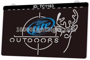 TC1163 Miller Lite Beer Outdoors