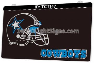 TC1147 Dallas Cowboys NFC NFL Helmet Sports