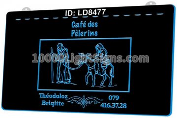 LD8477 Cafe De Pelerins Teodoloz Briqittle