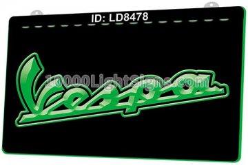 LD8478 Vespa Scooter Piaggio Motor Cycle Bike