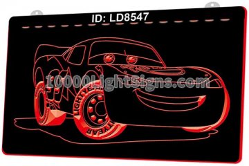 LD8547 Cartoon Racing Car