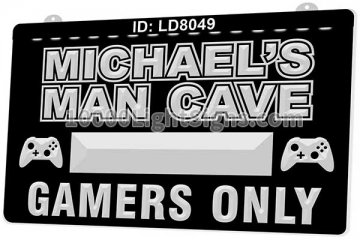 LD8049 Gamers Only Man Cave