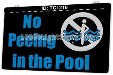 TC1216 No Peeing In the Pool