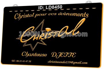 LD8450 Christal Pour Vos Evenements Chanteuse Djette