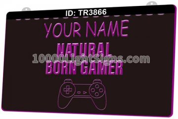 TR3866 Your Name Natural Born Gamer