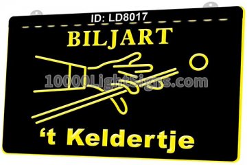 LD8017 Billiards Pool Room Open