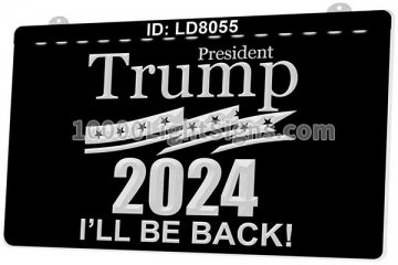 LD8055 Trump 2024 I Will Be Back USA