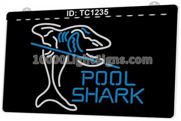 TC1235 Billiards Pool Shark Room Open