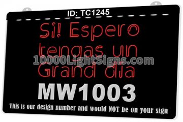 TC1245 Sil Espero Tengas Un Grand DIa MW1003