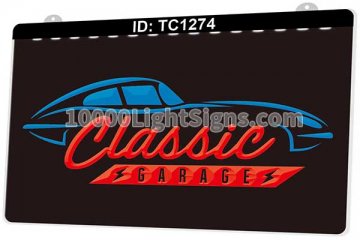 TC1274 Classic Car Garage