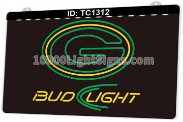 TC1312 Green Bay Packers NFC NFL Sports Bud Light