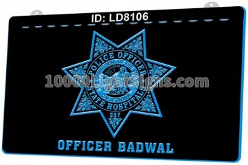 LD8106 Police Officer State Hospitals Badwal
