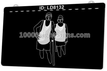 LD8132 Woman Man Crutches