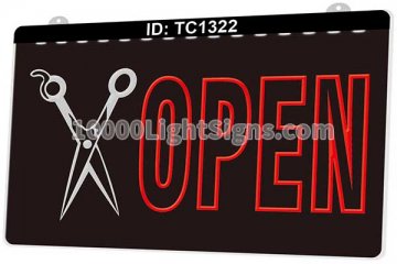TC1322 Open Scissor Barber Shop Hair