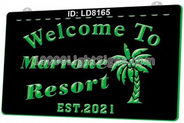 LD8165 Welcome To Marrone Resort Palm