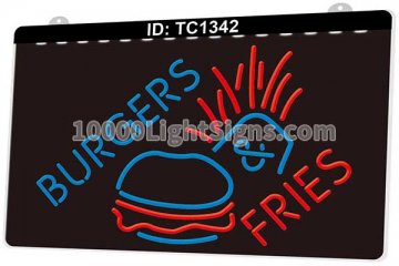 TC1342 Burgers Fries Bar