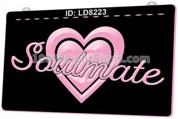 LD8223 Soulmate Heart Love