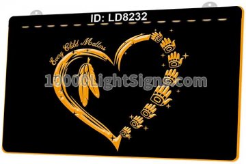 LD8232 Every Child Matters Love Heart