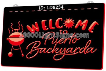 LD8234 Welcome to Puerto Kettle barbecue Grill
