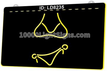 LD8235 Bikini Open Sexy Pub Club