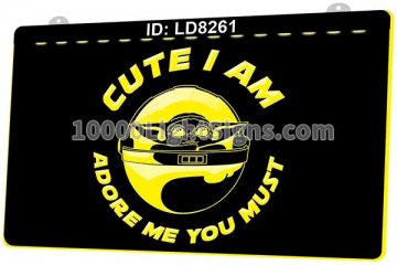 LD8261 Cute I Am Adore Me You Must