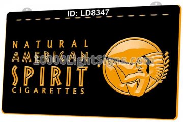 LD8347 Natural American Spirit Cigars Smoke