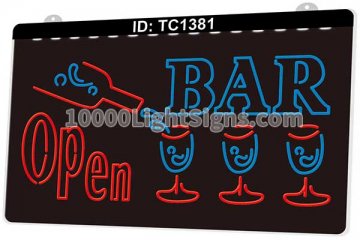 TC1381 Bar Open Wine Pub