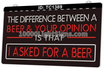 TC1389 The Difference Between a Beer Your Opinion Bar