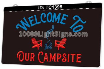 TC1395 Welcome to Our Campsite