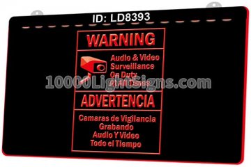 LD8393 Warning Advertencia