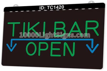 TC1420 Tiki Bar Open