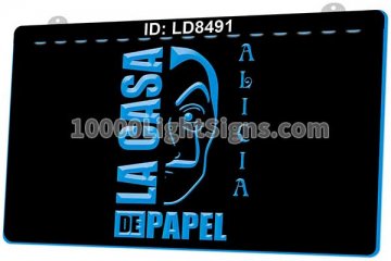 LD8491 La Casa De Papel Alicia