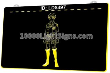 LD8497 Anime Lineart Man