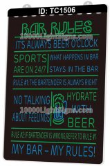 TC1506 Bar Rules Pub