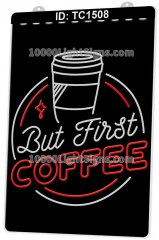 TC1508 But First Coffee Bar Pub