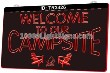 TR3426 Welcome to Our Campsite