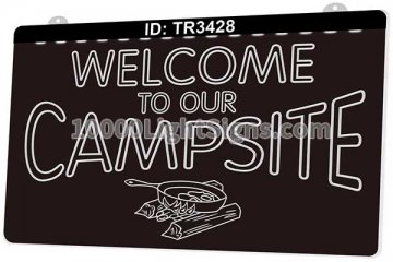 TR3428 Welcome to Our Campsite