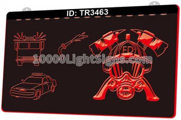 TR3463 Firefighter Firefighting Rescue Axes Fighting Car