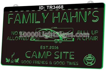 TR3468 No BS Allowed Pull up A Chair Campsite Good Friends Good Times