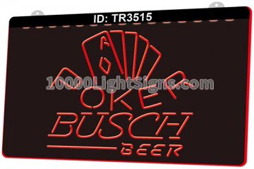 TR3515 Poker Busch Beer Casino Game Room