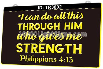 TR3802 I Can Do All This Through Him Who Gives Me Strength
