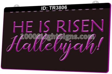TR3806 He is Risen Hallelujah