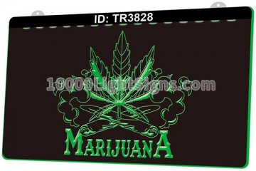 TR3828 Marijuana Cannabis Cigar Smoke