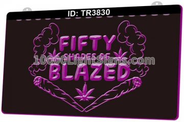 TR3830 Fifty Shades of Blazed Cannabis Cigar Smoke