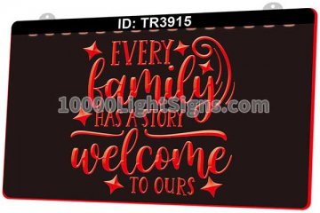 TR3915 Every Family Has a Story Welcome To Ours